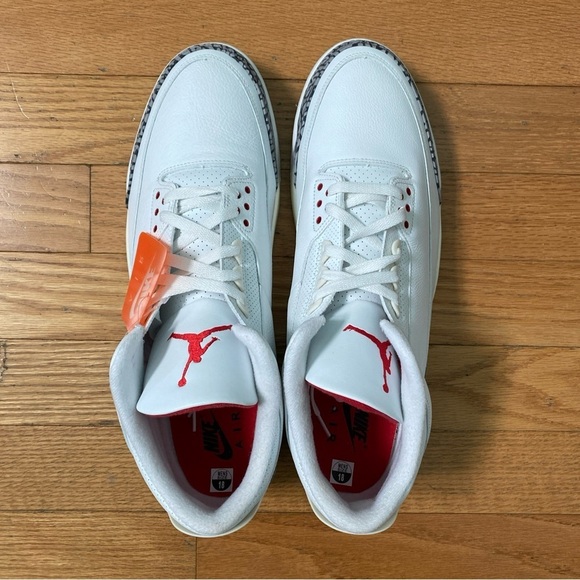 Nike Air Jordan III 3 Retro White Cement Reimagined 18 DN3707-100 Men\'s Size 18 main image 10